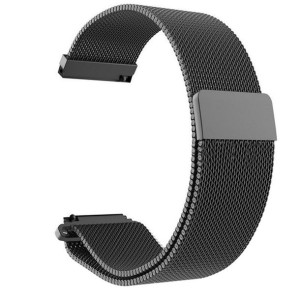 Stalowa opaska Amazfit Huami BIP Milanese Czarna