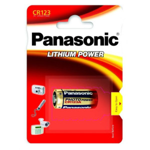 Panasonic Panasonic bateria litowa  CR123A - 1szt blister