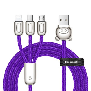 Baseus Three Little Pigs 3w1 USB 3.5A 1,2m CAMLT-PG03
