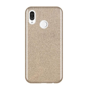 Wozinsky Glitter brokat Etui Xiaomi Redmi Note 7 Złote