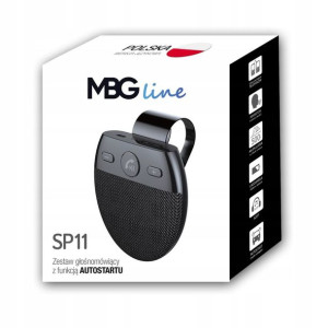 Zestaw Głośnomówiący Mbg Line Bt 5.0 Autostart Pl
