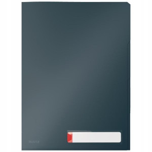 Folder A4 3 przegródki Leitz Cosy szara