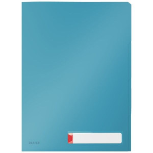 Folder A4 3 przegródki Leitz Cosy niebieska