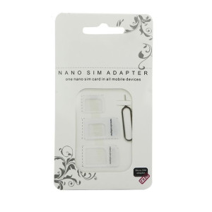 Adapter kart nano i micro sim oraz kluczyk