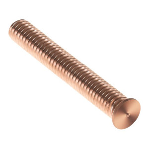 Kołki do zgrzewania zgrzewarki przypawarki ze stali miedziowanej M6 40mm St