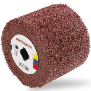 Wałek polerski szlifierski nylonowy 100 x 120 mm M19 ziarnistość 60 MSW-GRI