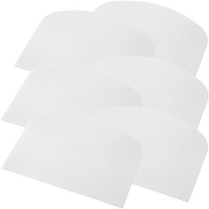 Skrobka cukiernicza do ciasta PÓŁOKRĄGŁA 130x100mm - ZESTAW 6szt.  - HENDI
