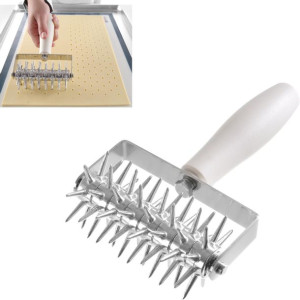 Rolka dziurkująca wałek do nakłuwania ciasta Profi Line STAL 140x210mm - HE