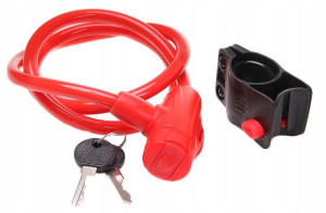 Blokada Rowerowa Zapięcie Safe Fun 100 Cm/10 Mm