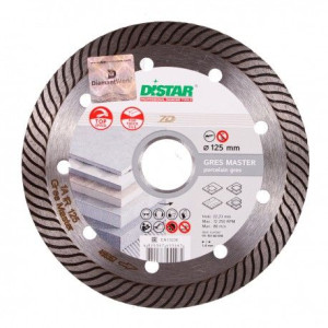 TARCZA DIAMENTOWA DISTAR 125x1,4x10x22,23 Gres Master