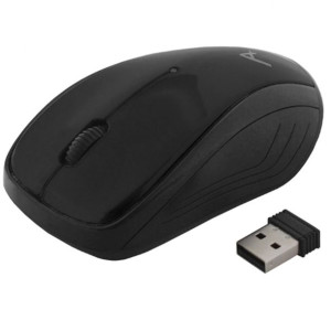 Mysz bezprzewodowa USB czarna