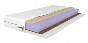 materac 90x200 7stref Kokos Lateks OTIS 19cm