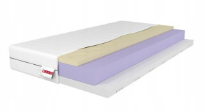 materac piankowy 140x200 RUTA  7STREF visco HR 18cm