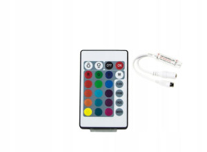 Pilot kontroler sterownik do taśm LED RGB IR24 6A