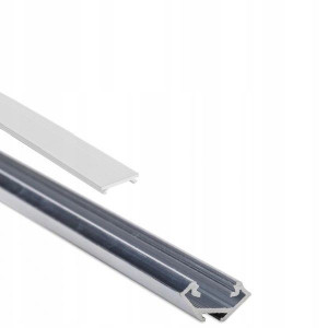Profil aluminiowy ROGOWY NAROŻNY C 2m z KLOSZEM