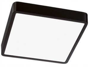 Panel LED plafon CZARNY natynkowy 24W b. NEUTRALNA