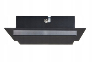 Lampa LED kinkiet czarny 7W 230V kwadrat neutralna