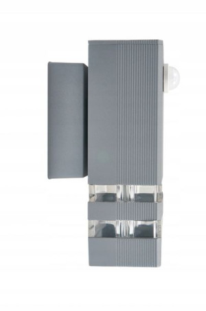 Lampa elewacyjna kinkiet LED GU10 czujnik KE017