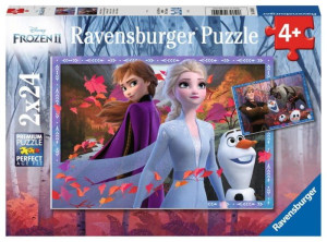 Puzzle 2x24el Kraina Lodu 2
