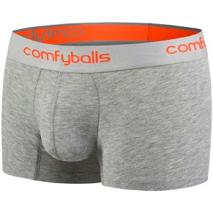 COMFYBALLS Bokserki REGULAR WOOD szaro-pomarańczowe