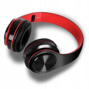 Słuchawki Nauszne Bezprzewodowe Bluetooth /jack Sd