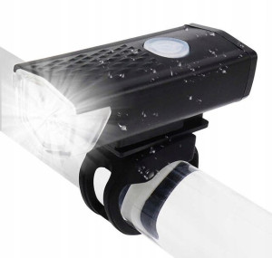 Lampka Rowerowa Przednia Ładowana Usb Akumulator