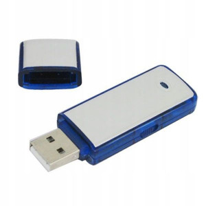 Dyktafon Podsłuch Pendrive 32GB USB DETEKCJA VOX