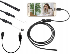 Endoskop Kamera Inspekcyjna Android Usb 7mm