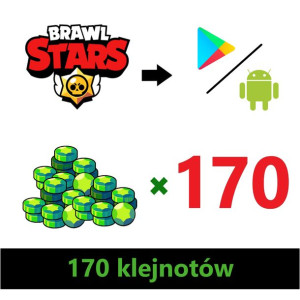 Brawl Stars 170 klejnotów - wersja Google