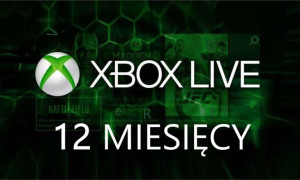 Xbox Live Gold 12 Miesięcy