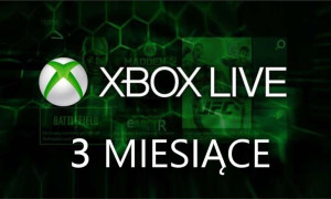 Xbox Live Gold 3 miesiące