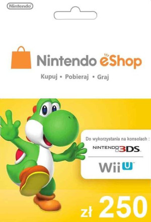 Nintendo karta 250 zł