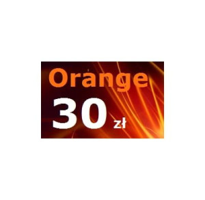 Doładowanie Orange 30zł