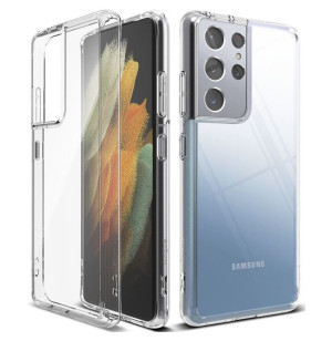 Ringke Fusion Design etui do Samsung Galaxy S21 Ultra - Clear