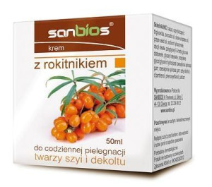 Sanbios Krem Z Rokitnikiem Do Codziennej Pielęgnac