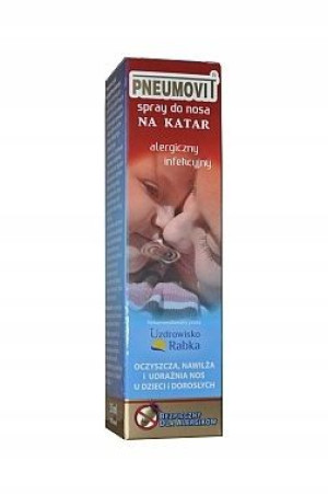 Gorvita Pneumovit Spray Do Nosa Oczyszcza Nawilża
