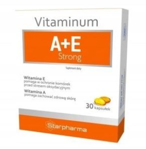 Witamina Vitaminum A+e Strong 30 K Starpharma