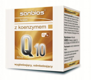 Sanbios Krem Z Koenzymem Q10 Wygładzający Odmładza
