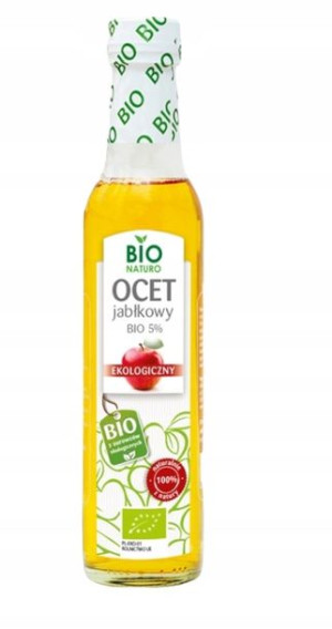 Ocet jabłkowy 5% Bio 250 ml BIO NATURO ekologiczny