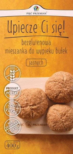 Mieszanka Bezglutenowa Do Wypieku Bułek Jasnych