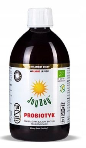 Probiotyk Joy Day 500ml Ekologiczny Bezglutenowy