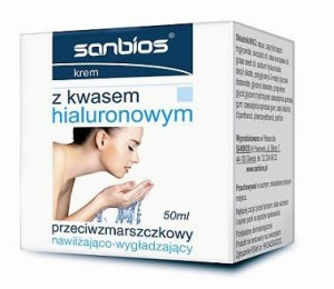 Sanbios Krem Z Kwasem Hialuronowym Olej Avokado
