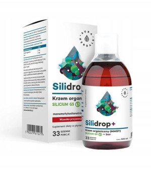 Silidrop+ Krzem Organiczny Bor 500 Ml Aura Herbals