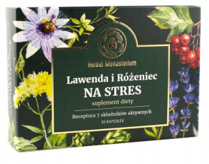 Lawenda I Różeniec Na Stres Herbal Monasterium