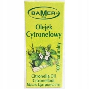 Olejek Eteryczny 100 % Cytronelowy Bamer 7 Ml