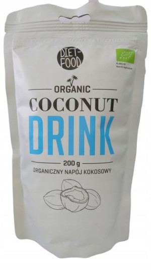 Organiczny Napój Kokosowy Eko Bio 200g Diet Food