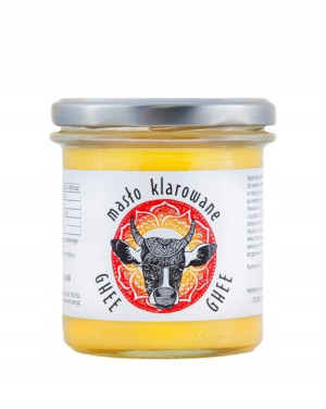 Masło Klarowane Ghee 240 G Pięć Przemian