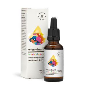 Witamina C Dla Dzieci 100mg 30ml Odporność Aura