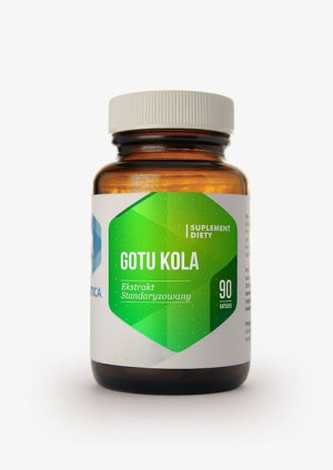 Gotu Kola Ekstrakt 90kaps Hepatica Pamięć