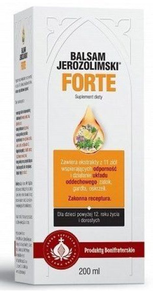 Balsam Jerozolimski Forte 200 Ml Bonifraci